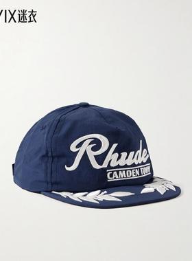 【秋冬新品】Rhude 男款Camden Town Logo刺绣尼龙棒球帽 迷衣时