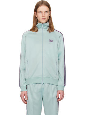 Needles 男士 卫衣 绿色 Poly Smooth 运动夹克