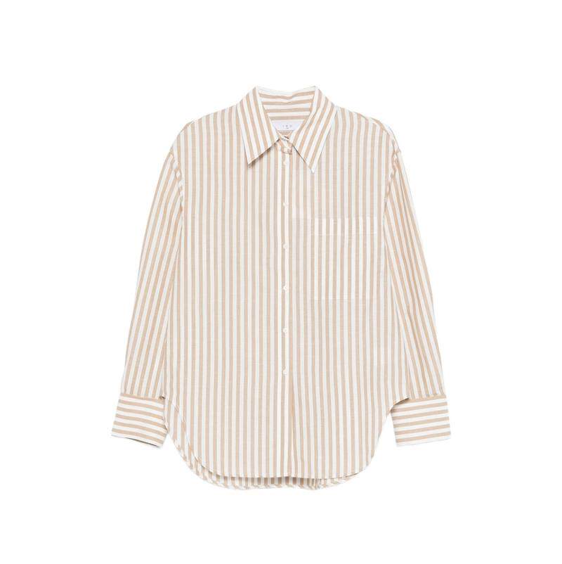 IRO 女士 SS26 衬衫 AZALOA 条纹棉质衫