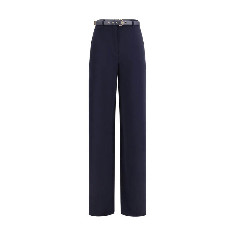 Max Mara Studio 女士 SS26 长裤 高雅连腰带