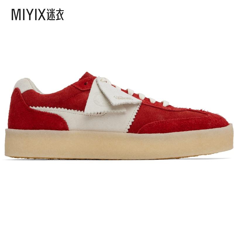 Clarks Originals 女款红色 Tor 80 运动鞋 迷衣时尚