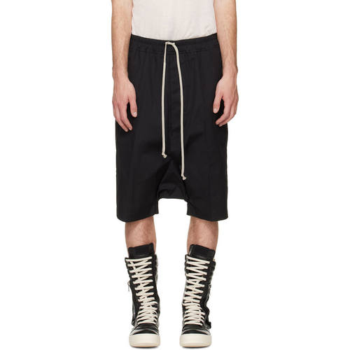 Rick Owens 瑞克·欧文斯 男士 FW26 短裤 黑色 Tower Ricks Pods