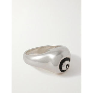 Sophie Buhai 女士 CO 戒指 Nautilus 小号银色戒指