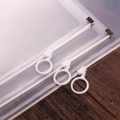 防静电A4拉链文件袋档案袋洁净室办公专用A5防水透明资料收纳卡套