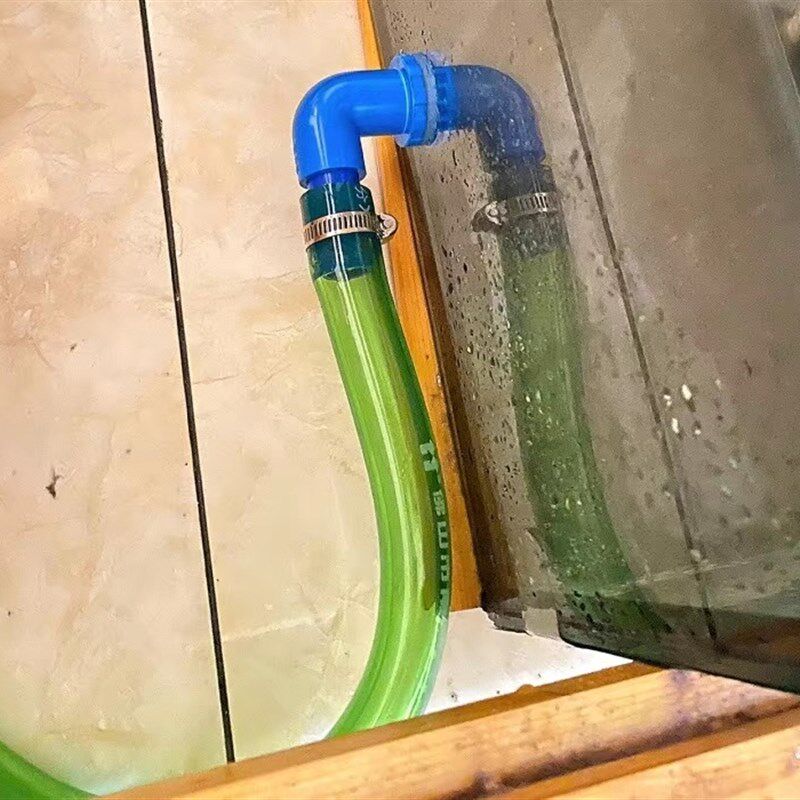 鱼缸水箱强排放水阀排污管快排软管水池海鲜池底出水管换水管下水
