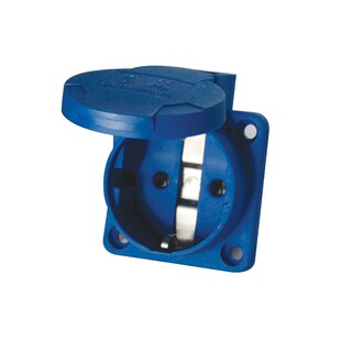 A防水防爆三相电 2芯16安 孔 暗装 德标航空工业插头插座连接器明装