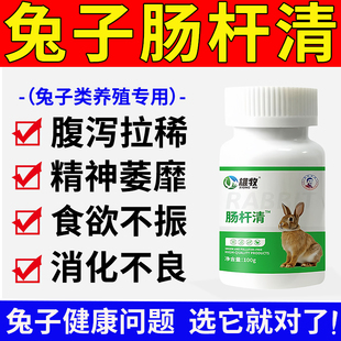 雄牧肠杆清正品兔子专用药调理肠道腹厌食泻不吃精神萎靡食欲不振