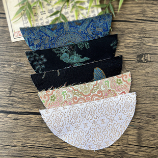 真丝宋锦刀口布布头手工DIY