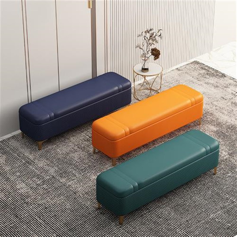 换鞋凳长条凳沙发凳收纳凳鞋店试穿鞋凳床榻床尾凳卧室床头储物凳