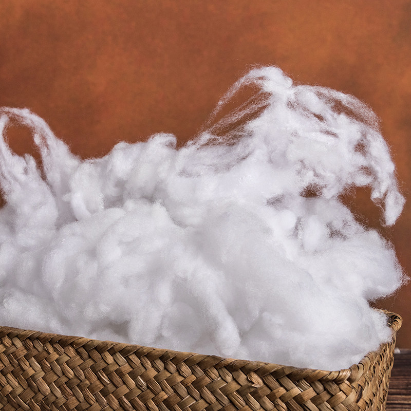 PP棉填充物玩偶抱枕芯枕头靠垫填充棉G高弹羽丝绒棉衣珍珠棉称斤