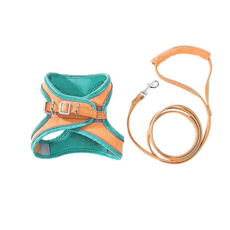 猫咪牵引绳背心式防挣脱遛狗绳外出神G器布偶猫链子蓝猫英短遛猫