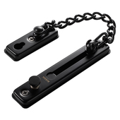 免打孔防盗门内反锁扣门q栓房门锁安全搭扣不锈钢酒店家用门链锁