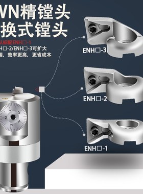 EWN20-36/25-47/32-60/41-76/53-95/68-150/100-203微调精镗头