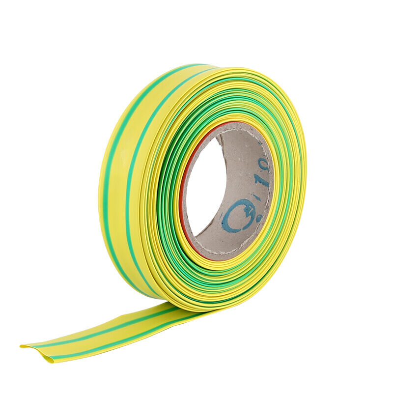 南立黄绿双色热缩管电线保护套绝缘低温接接地线束管道标识3/5/8/