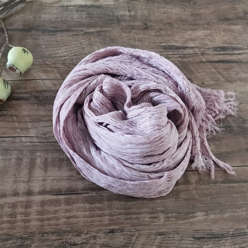 影楼新生儿摄影泡泡裹纱满月宝宝拍照造型柔软纯棉裹巾摄影道具