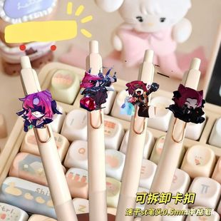 蛋仔派对逃出惊魂夜梵蒂亚按动中性笔影爪梵蒂娅学生考试黑笔