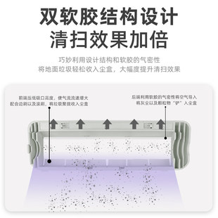 适配追觅扫地机器人S10/S20主刷罩配件X30/W10S Pro滚刷盖板耗材