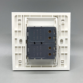 86型二位延时触控开关面板智能感应灯延迟开关楼道楼梯过道触摸