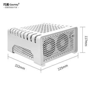 机箱创意外壳Q3机箱 客厅迷你HTPC卧式 电脑机箱台式 机ITX小机箱