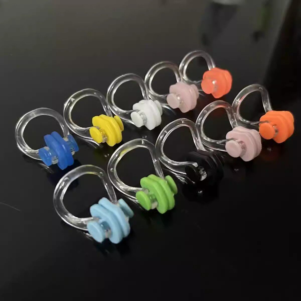 硅胶游泳鼻夹耳塞防滑套装