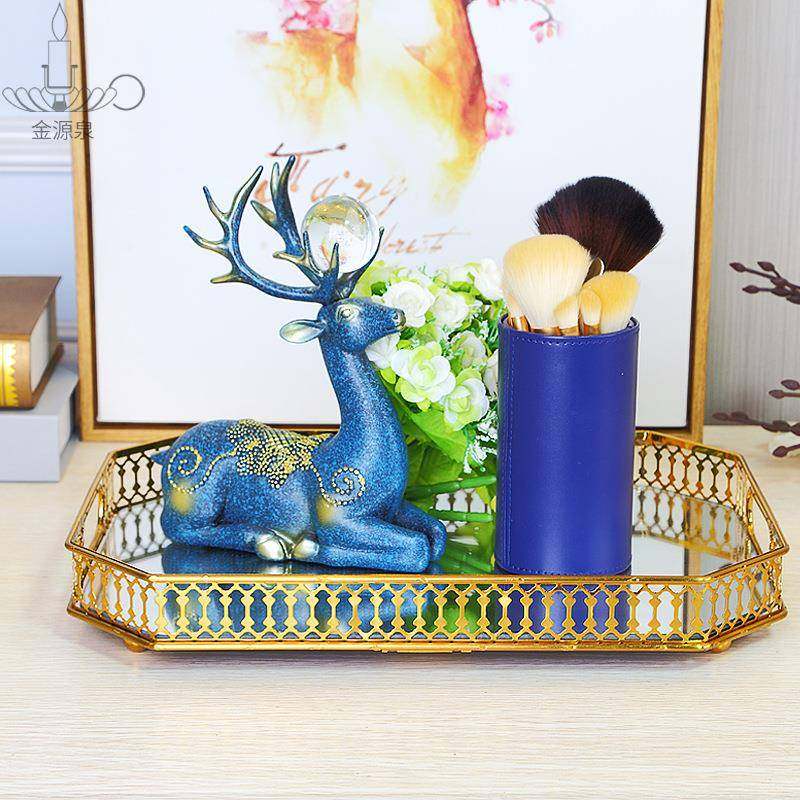 直销金属镜面托盘铁艺玻璃首饰收纳盒家居婚庆装饰果盘,纺织面料/辅料/配套,纺织机械配件,淘宝优惠券,粉丝福利购,淘宝优惠卷