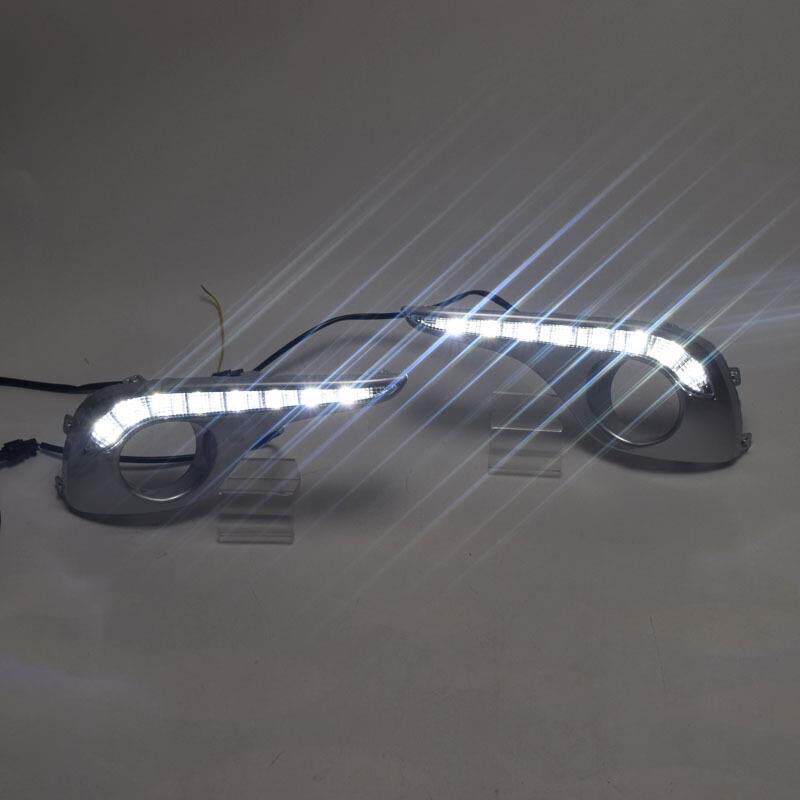 适用于12-13款汉兰达日行灯改装led丰田汉兰达专用LED日间行车灯
