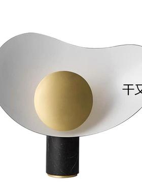 干又菡简约黑色高级感台灯创意轻奢温馨儿童房设计师个性客厅装饰