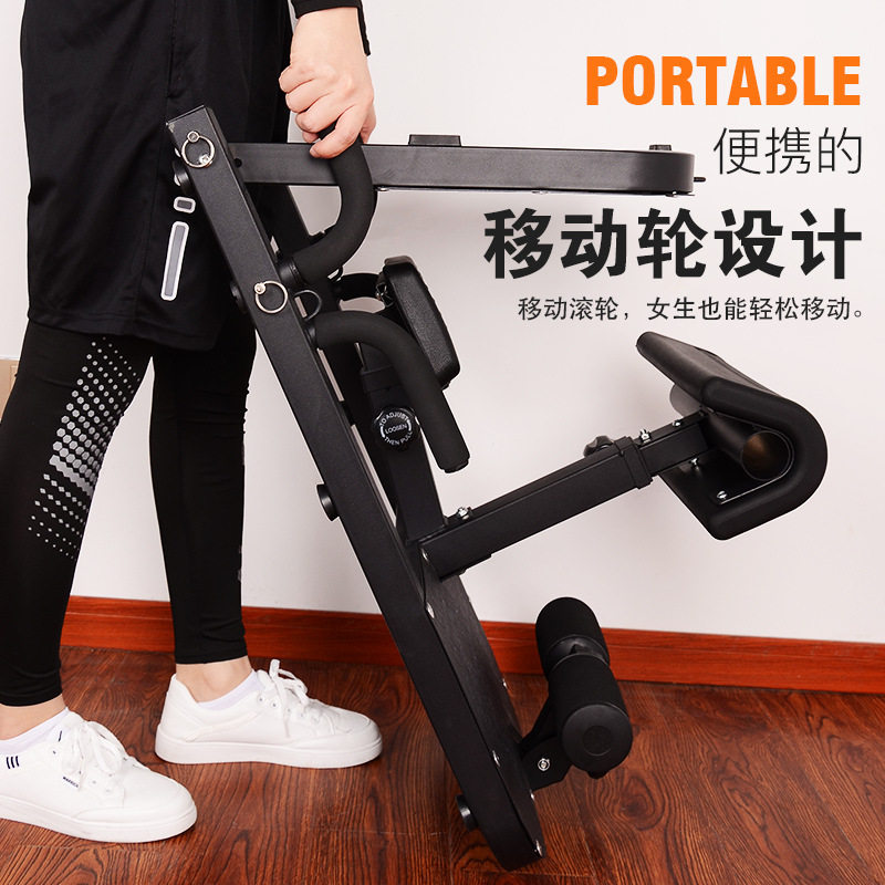 热销家庭健身器材姑娘蹲勾腿器下蹲器臀部腹部腿部锻炼深蹲器新款