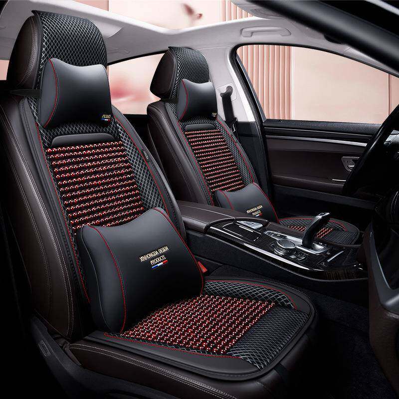 木珠夏季单片汽车坐垫透气珠子轿车座垫四季通用按摩凉垫车用凉垫