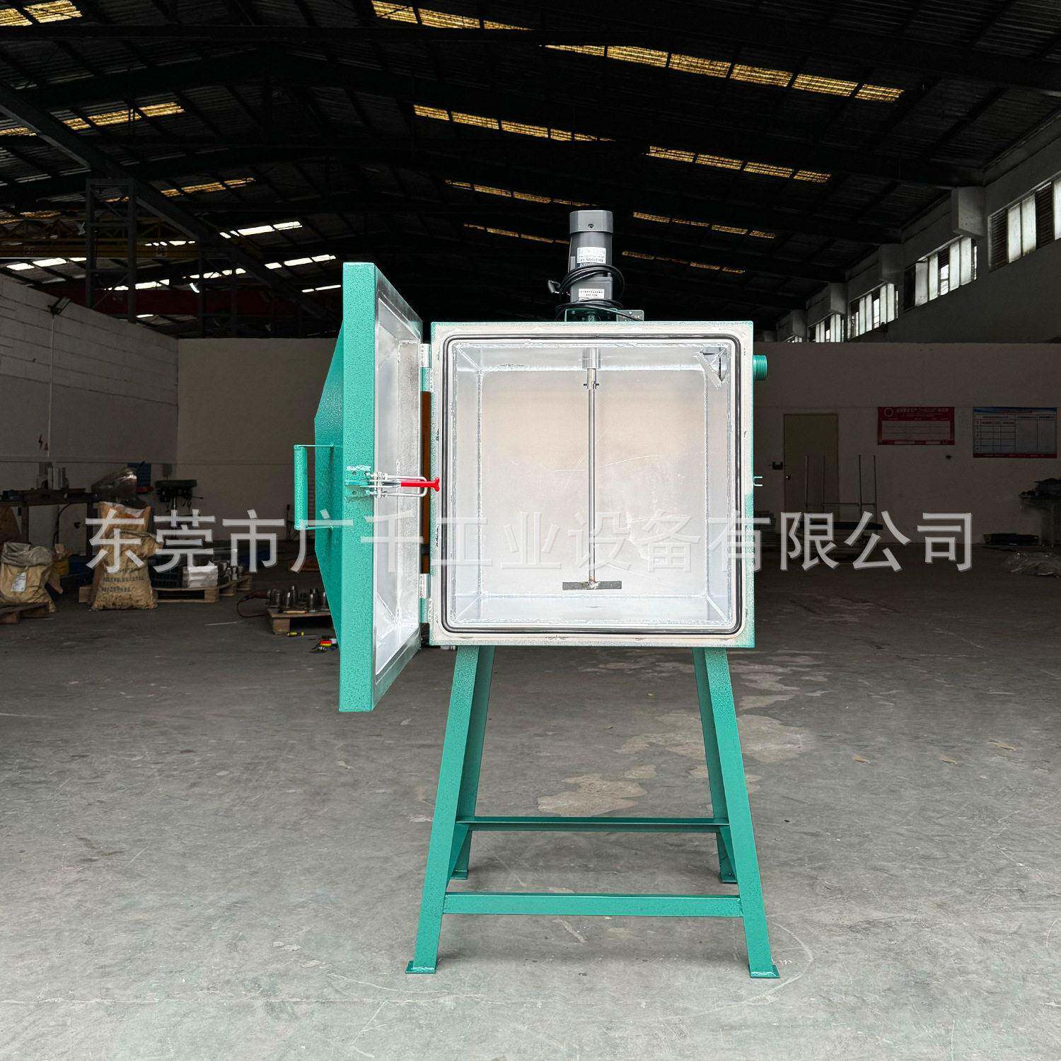 带搅拌真空箱环氧树脂AB胶水抽真空箱配真空泵液态硅胶抽真空箱