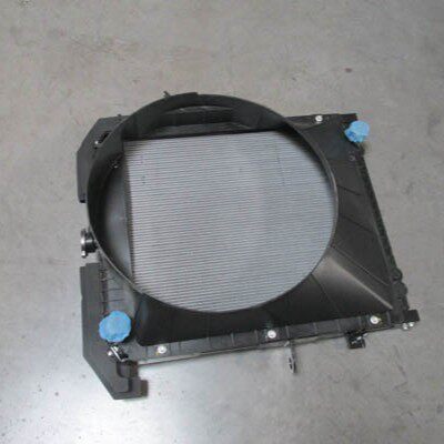 福田卡车散热器带护风罩总成L1130020109A0货车厢车水箱原装