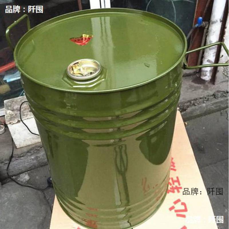 加厚铁油桶汽油桶50升30升加油桶柴油壶铁桶汽车备用油箱便携式
