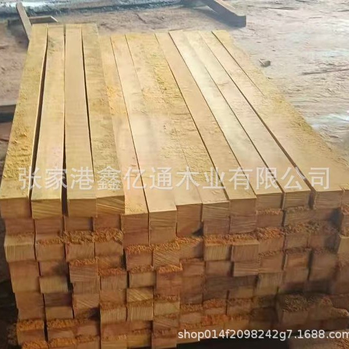 批发黄硬木木材板材可加 工木材条装修木板材 家具木板材厂家现货