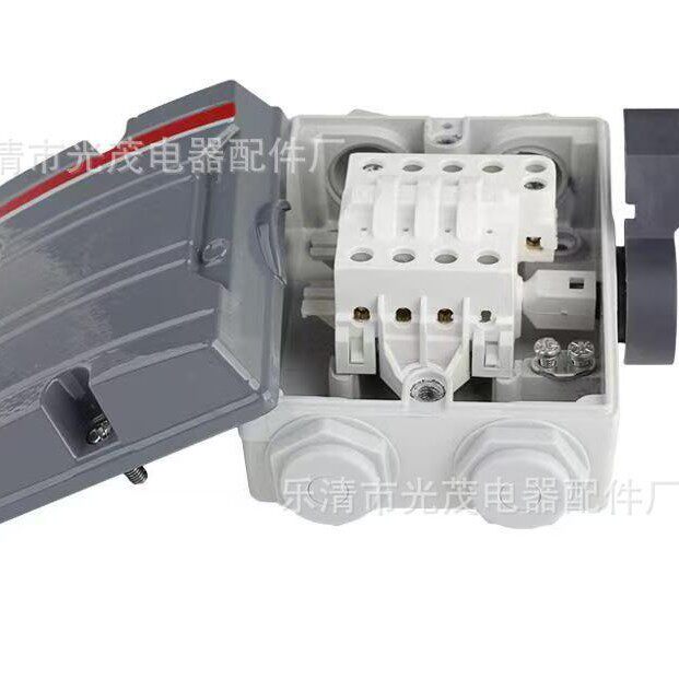 GKS铸铝户外2p防水盒铝制金属接线盒密封电源铝盒外壳