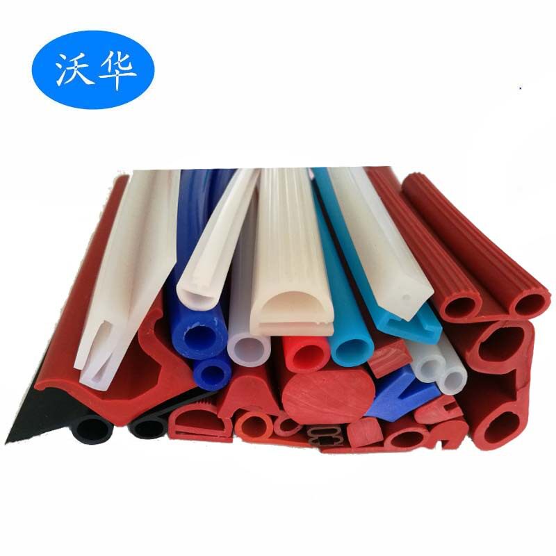 彩色耐高低温硅胶密封条