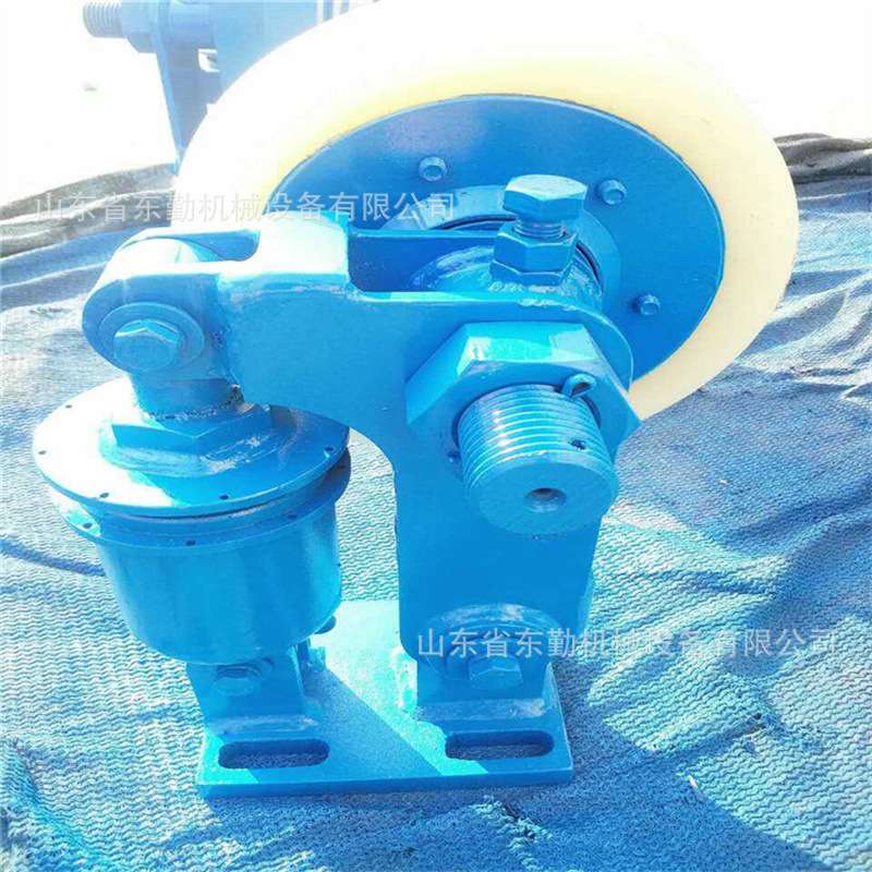 直销液压缓冲滚轮灌耳 LS30双轮滚轮罐耳 矿用单轮滚轮罐耳