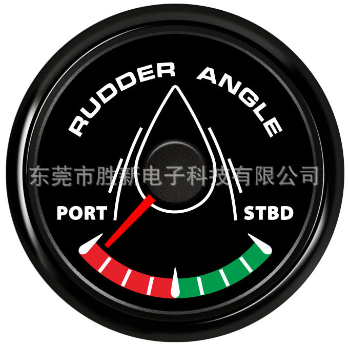 52mm舵角表 舵角仪 船用舵机测试方位