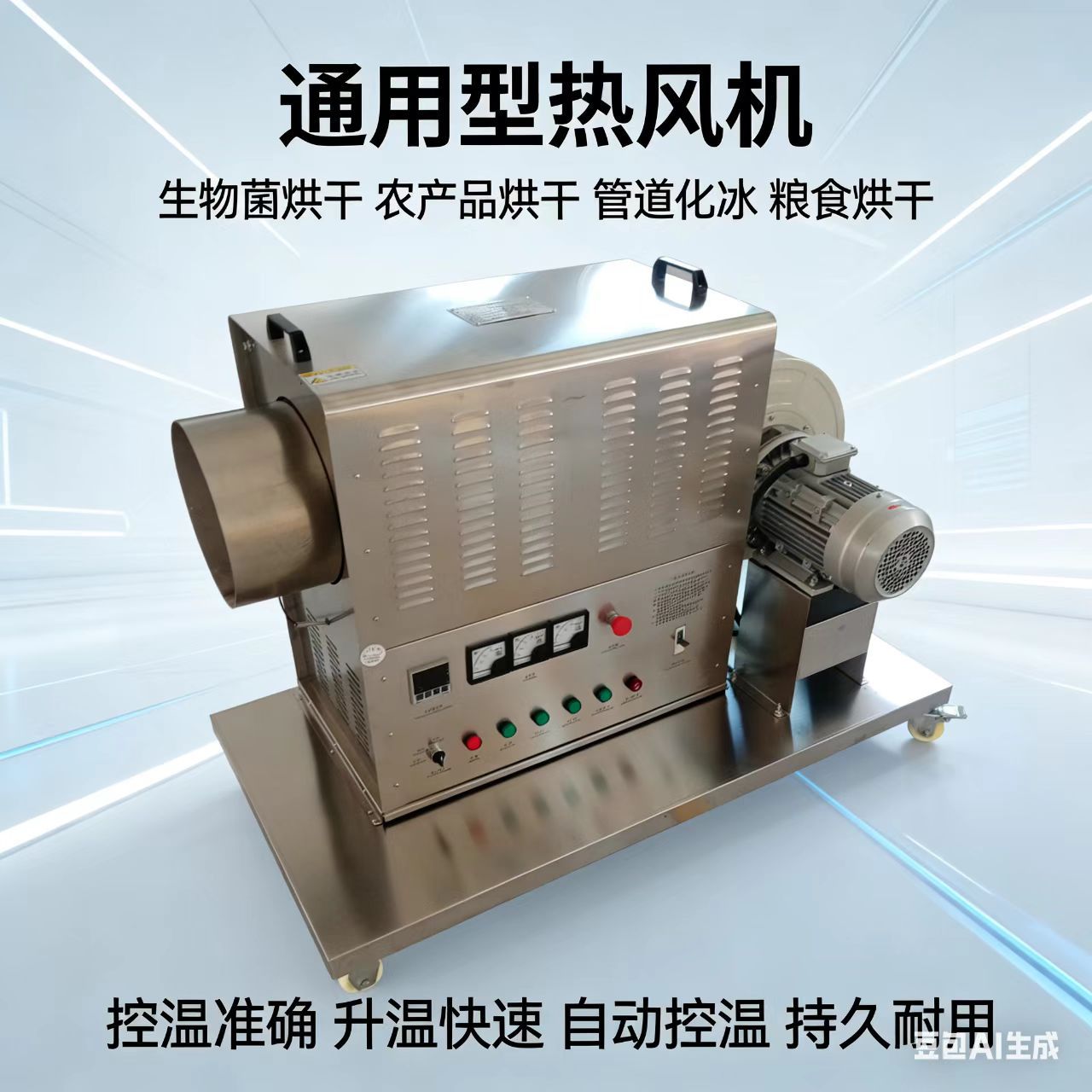 泥巴除湿烘干热风机自动控温
