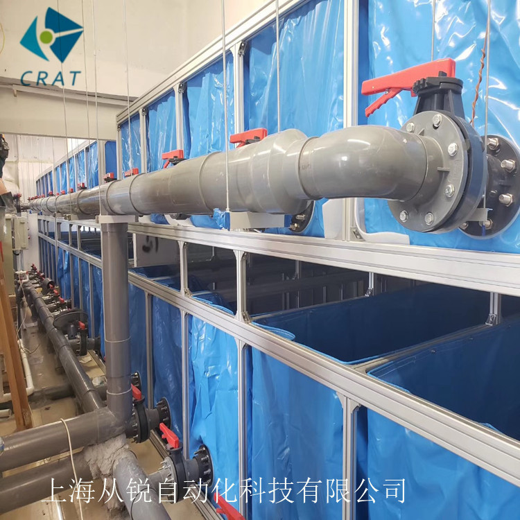 上海从锐200㎡经济型循环水养殖设备/小型室内养虾系统