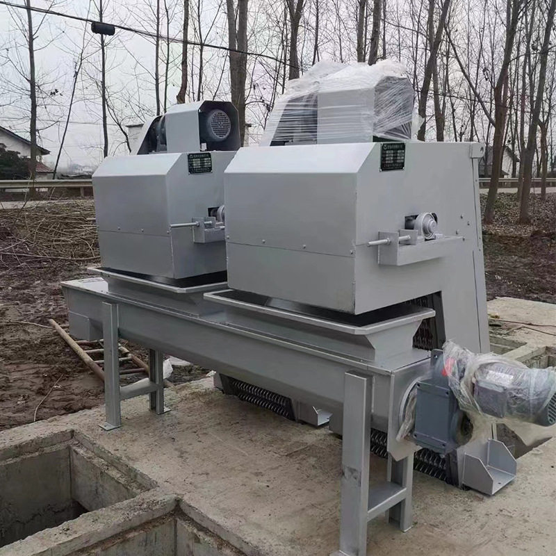 全自动回转式格栅除污机循环齿耙格栅清污机耙齿不锈钢机械格栅