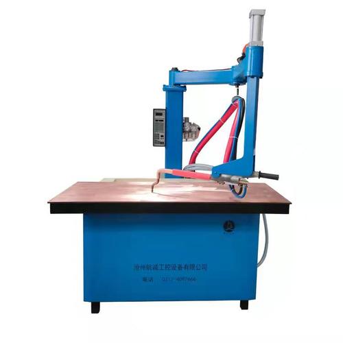 中频无痕平台点焊机 钣金焊接 螺母 加强筋摇臂式平台单面点焊机