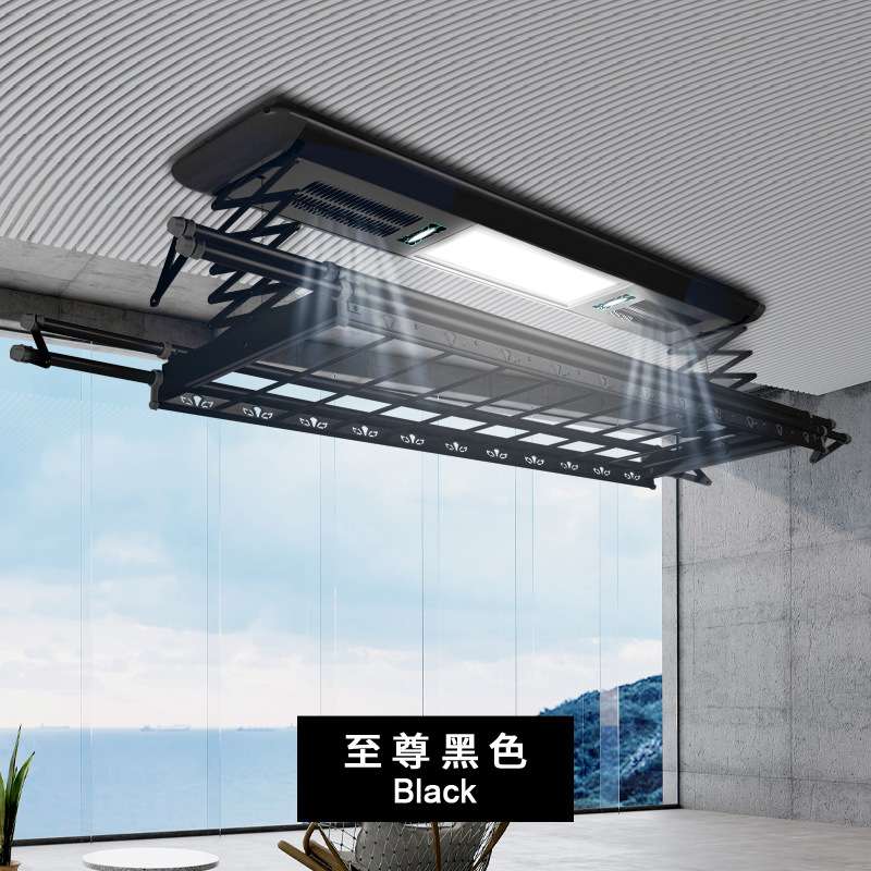 工厂IOT电动晾衣架阳台遥控自动智能升降衣架包安装