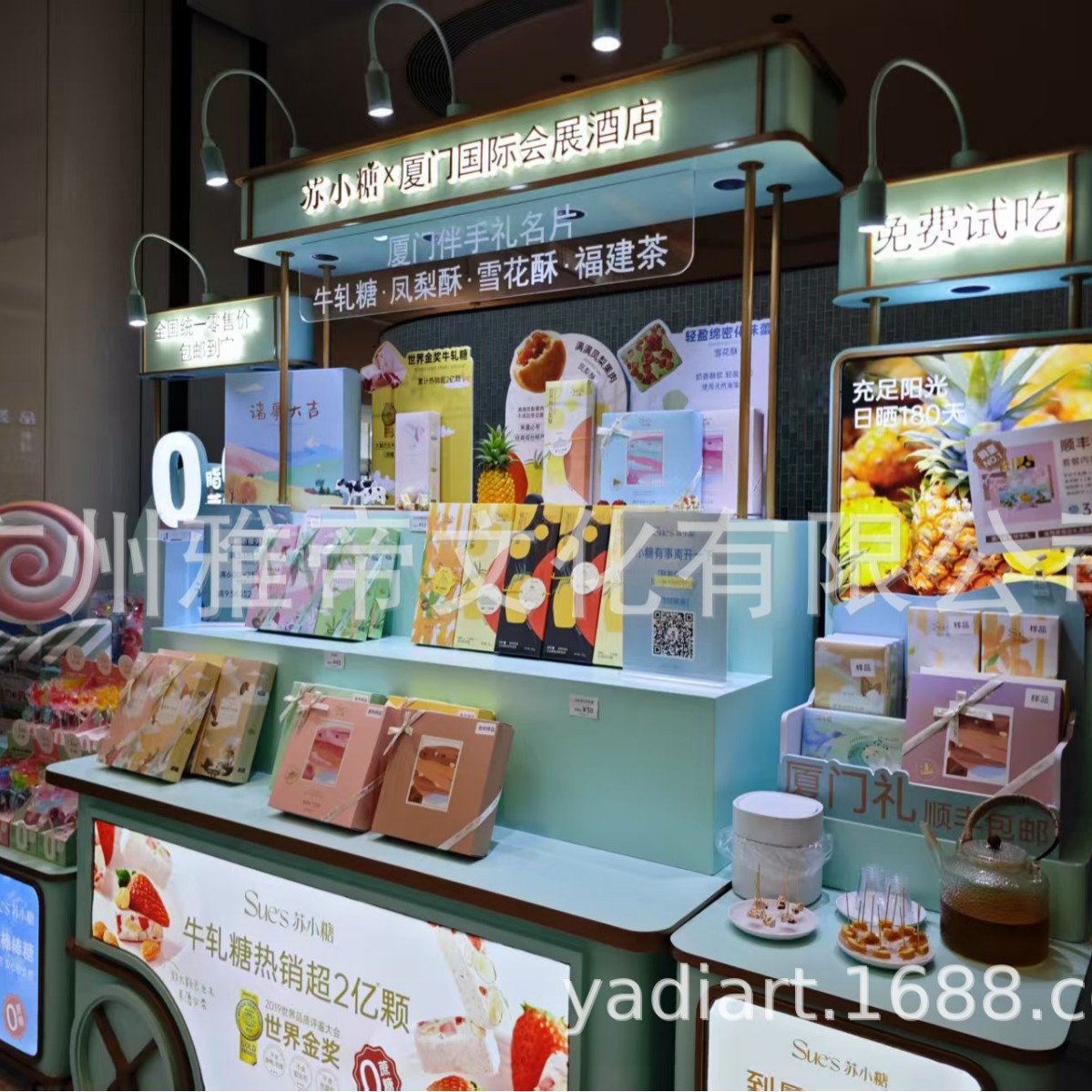 展会特装展柜多功能陈列车活动促销车移动售货车户外多功能餐车