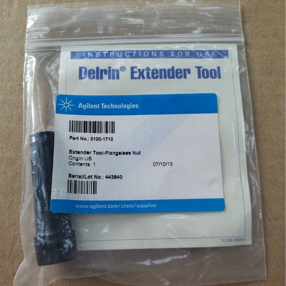 0100－1710 无凸缘螺母的安装工具