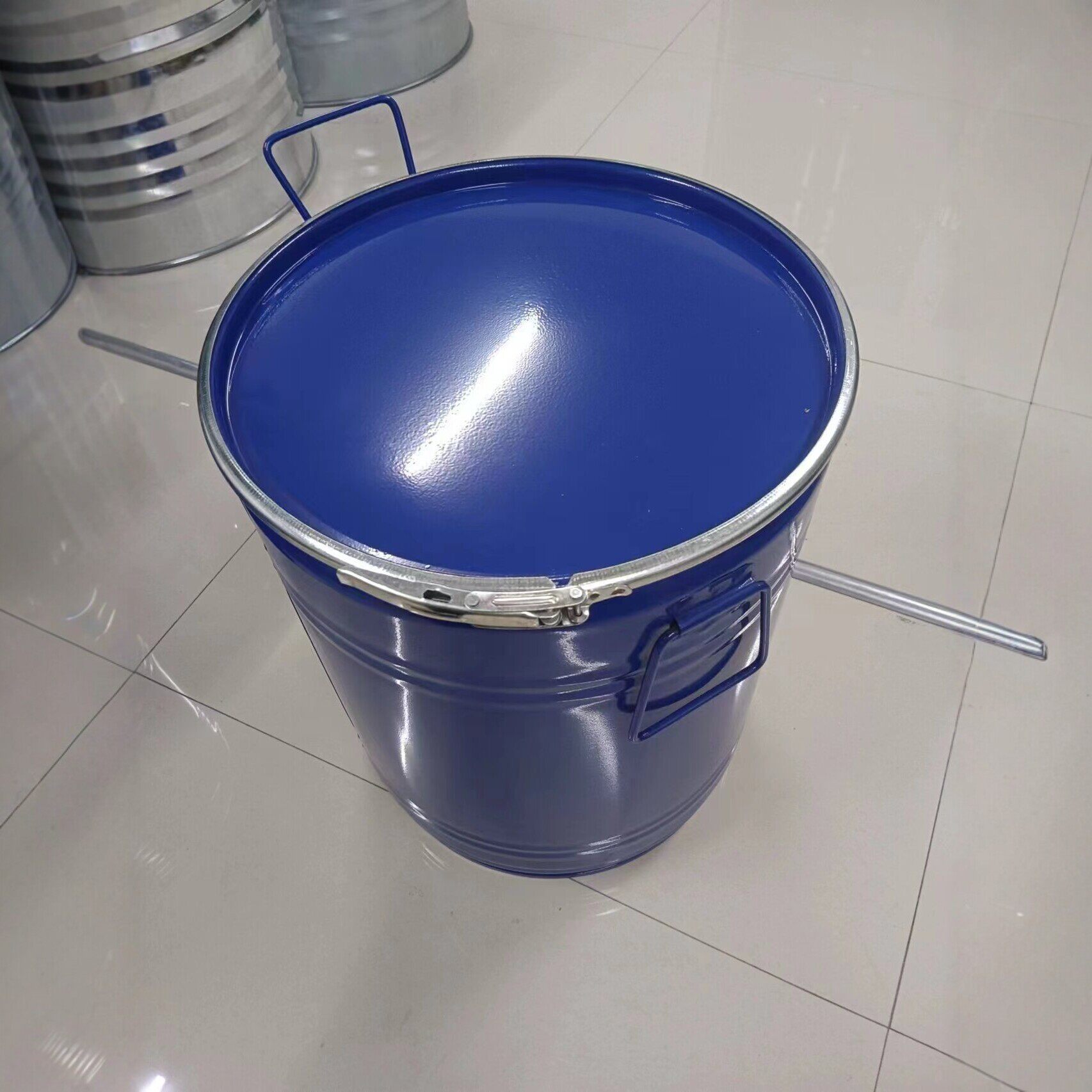 200L镀锌铁桶 化工桶食品级钢桶加厚密封防漏可定 制出口危包桶