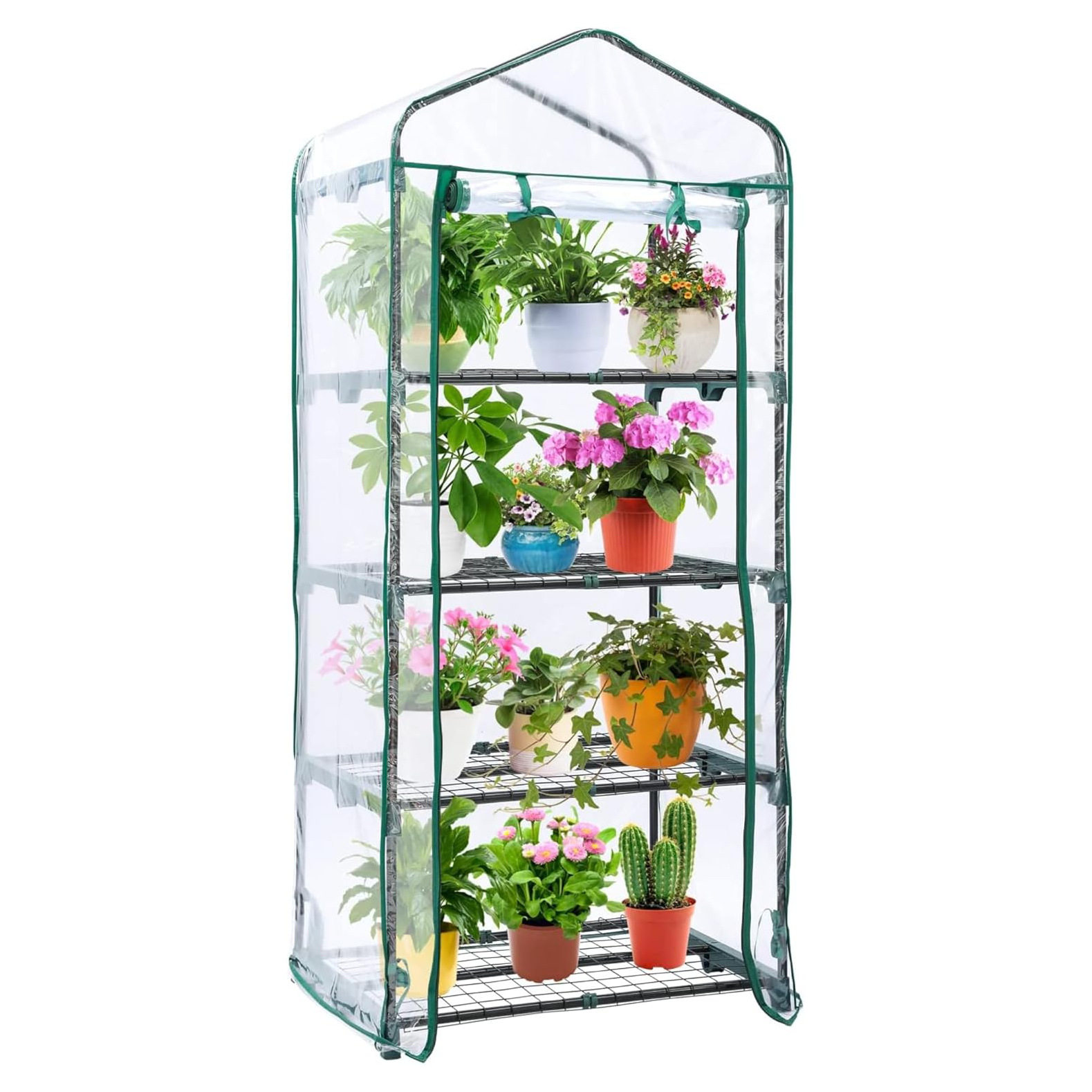 花房迷你家居温室小植物防冻小型花棚室内阳台户外花盆保温塑料罩