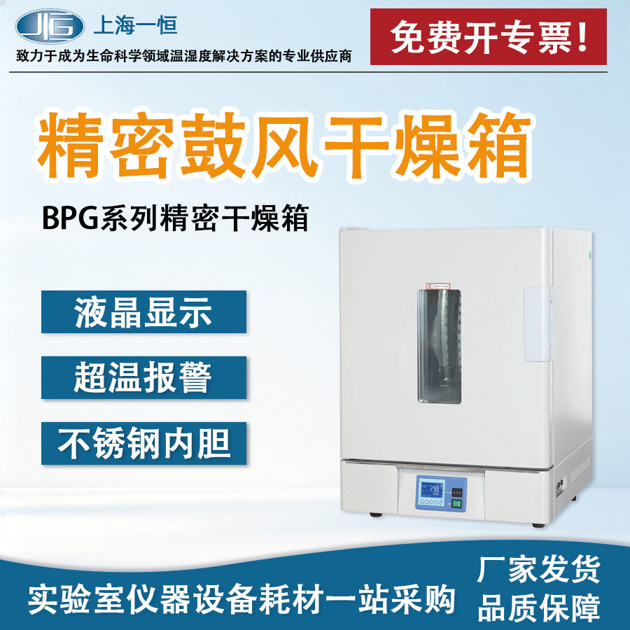 一恒BPG-9106A精密电热鼓风干燥箱精密恒温烘箱多段程序控制烤箱