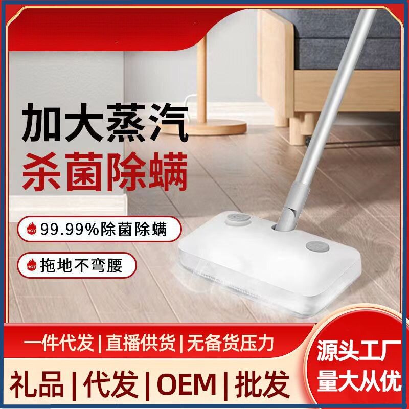 蒸汽拖把电动家用高温除菌清洁机手持多功能拖地洗地神器跨境
