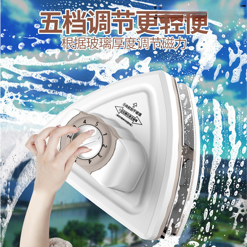 擦玻璃三层强磁高楼单双层双面中空擦刮清洁窗户家用保洁工具