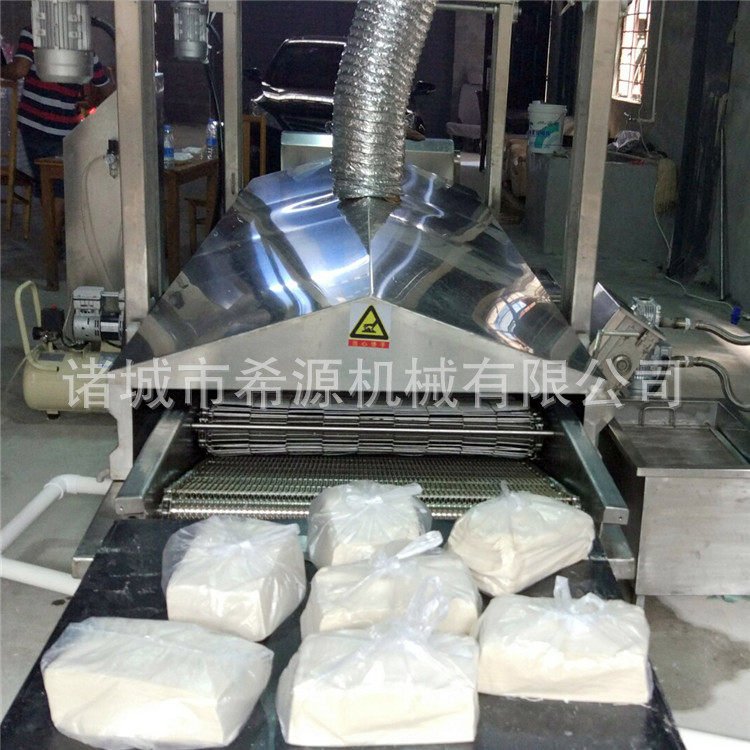 电加热薄脆脆饼电炸机 脆皮油炸流水线批发 希源杂娘煎饼薄脆机